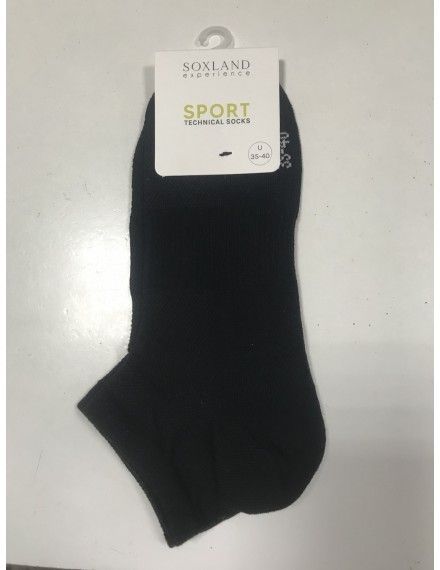 Calcetín Deporte Soxland -2 Pack- Algodón Tobillero (Blanco-Gris)