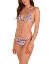 Bikini Tamouré Bandeau Estampado Maya (Multicolor)