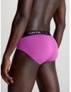 Boxer Calvin Klein -3 Pack- Microfibra CK96 (Preto, Fúcsia e Verde Fantasia)