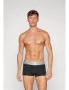 Bóxer Calvin Klein Steel Micro -3 Pack- (Negro Logo Multicolor) NB3074A-QTE