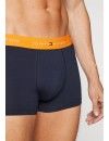 Boxer Tommy Hilfiger -3 Pack- Assinatura Cotton Essentials (Azul, Marinho e Fantasia)