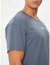 Camiseta Tommy Hilfiger Original com Logo (Azul)