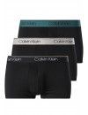Boxer Calvin Klein -3 Pack- Microfibra CK96 (Cinza, Preto e Fantasia)