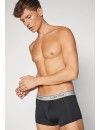 Boxer Calvin Klein -3 Pack- Microfibra CK96 (Cinza, Preto e Fantasia)