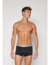 Boxer Calvin Klein -3 Pack- Microfibra CK96 (Cinza, Preto e Fantasia)