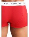 Bóxer Calvin Klein Básicos -Pack de 3- (Rojo, Blanco y Marino) Rojo Detalle