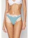 Tanga Calvin Klein Modern Logo -3 Pack- (Blanco, Verde y Maquillaje)