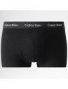 Boxer Calvin Klein Básico -3 Pack- (Preto com Cintura Branca)