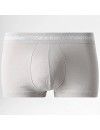 Boxer Calvin Klein Básico -3 Pack- (Preto com Cintura Branca)