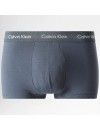 Boxer Calvin Klein Básico -3 Pack- (Preto com Cintura Branca)