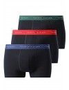 Bóxer Tommy Hilfiger -3 Pack- Signature Essentials (Marino Cint. Roja, Verde y Marino)