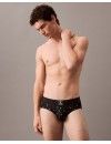 Slip Calvin Klein Established Estampado (Negro)