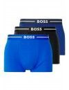 Bóxer Boss Bold -3 Pack- Cotton Stretch (Marino, Azul y Marino)