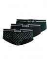 Slip Boss Bold -3 Pack- Algodão Stretch (Preto, Marinho e Granate)