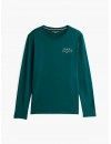 Camiseta Tommy Hilfiger Original com Logo (Azul)