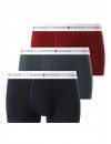 Boxer Tommy Hilfiger -3 Pack- Assinatura Cotton Essentials (Azul, Marinho e Fantasia)