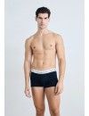 Boxer Tommy Hilfiger -3 Pack- Assinatura Cotton Essentials (Azul, Marinho e Fantasia)