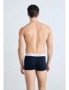 Boxer Tommy Hilfiger -3 Pack- Assinatura Cotton Essentials (Azul, Marinho e Fantasia)