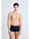 Boxer Tommy Hilfiger -3 Pack- Assinatura Cotton Essentials (Azul, Marinho e Fantasia)