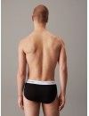 Slip Calvin Klein -3 Pack- Modern Cotton Stretch (Cinza, Marinho e Berinjela)