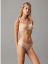 Sujetador Calvin Klein Invisible Lightly Lined Sin Costuras (Piel)