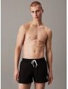Bañador Corto Calvin Klein CK Monogram (Negro)