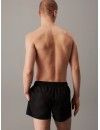 Bañador Corto Calvin Klein CK Monogram (Negro)