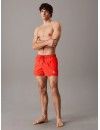 Bañador Corto Calvin Klein CK Monogram (Rojo)