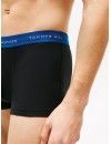 Bóxer Tommy Hilfiger -3 Pack- Signature Cotton Essentials (Negro Cint. Verde, Roja y Marino)