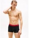 Boxer Tommy Hilfiger -3 Pack- Assinatura Cotton Essentials (Azul, Marinho e Fantasia)