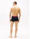 Boxer Tommy Hilfiger -3 Pack- Assinatura Cotton Essentials (Azul, Marinho e Fantasia)