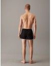 Bañador Deportivo Corto Calvin Klein CK Monogram (Negro)