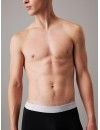 Bóxer Calvin Klein -3 Pack- Icon Cotton Stretch (Negro Cint. Azul, Gris y Roja)