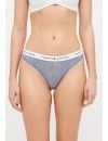 Tanga Tommy Hilfiger -3 Pack- (Azul, Crema y Fantasía)