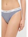 Tanga Tommy Hilfiger -3 Pack- (Azul, Crema y Fantasía)