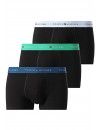 Boxer Tommy Hilfiger -3 Pack- Assinatura Cotton Essentials (Azul, Marinho e Fantasia)