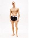 Boxer Tommy Hilfiger -3 Pack- Assinatura Cotton Essentials (Azul, Marinho e Fantasia)