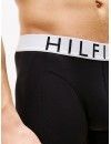Boxer Tommy Hilfiger -3 Pack- Assinatura Cotton Essentials (Azul, Marinho e Fantasia)