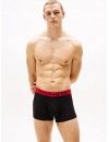 Boxer Tommy Hilfiger -3 Pack- Assinatura Cotton Essentials (Azul, Marinho e Fantasia)