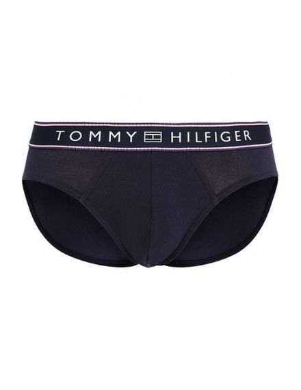 Slip Básico de Hombre Stripe (Negro) -Tommy Hilfiger-