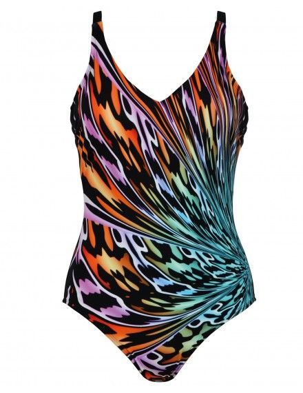 Bañador Naturana Moldeador con Copas (Estampado Multicolor)