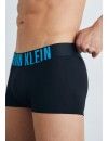 Bóxer Calvin Klein -3 Pack- Intense Power Microfibra (Negro Logo Blanco, Azul y Gris)