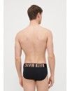 Slip Calvin Klein -3 Pack- Intense Power Cotton (Negro Logo Multicolor)