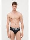 Slip Calvin Klein -3 Pack- Intense Power Cotton (Negro Logo Multicolor)
