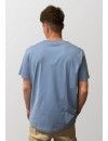Camiseta Calvin Klein M/C Algodón (Azul)