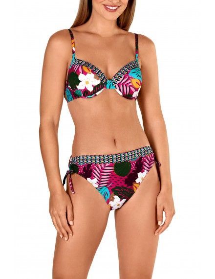 Biquíni Tamouré com Aros Estampado Floral (Multicolor)
