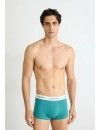 Bóxer Calvin Klein Icon -3 Pack- Cotton Stretch (Negro Cint. Azul, Gris y Roja)