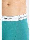 Bóxer Calvin Klein Icon -3 Pack- Cotton Stretch (Negro Cint. Azul, Gris y Roja)
