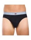 Slip Tommy Jeans -3 Pack- Original 1985 (Preto, Cinza e Azul Claro)