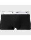 Bóxer Calvin Klein Icon -3 Pack- Cotton Stretch (Negro Cint. Azul, Gris y Roja)